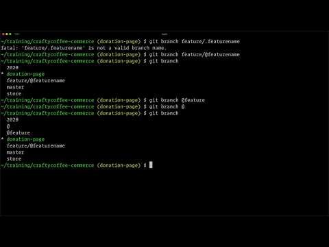 Git Branch Naming Rules and Conventions