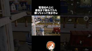 ARも捨てて電柱でかくれんぼしてたら勝っちゃって気まずいｗｗ【#荒野行動】# Knives Out  #荒野アプデ  #荒野夏祭り  #嵐の半島 #荒野聖杯戦争