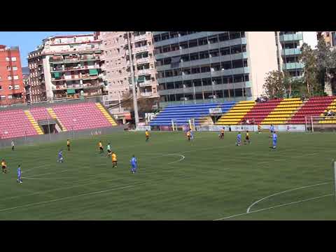 2018-03-10 Sant Andreu UE v CF Badalona(Cadete A-div.preferente) video U15