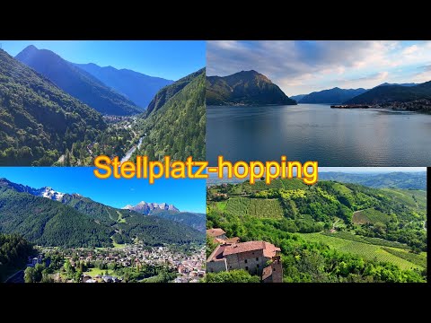 🇮🇹Stellplatzhopping - vom Trentino über die Lombardei in den Piemont