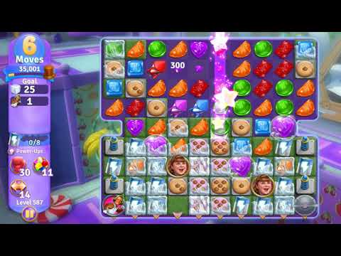 Wonka's World of Candy Level 587 NO BOOSTERS - A S GAMING ✔