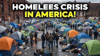 HOMELESSNESS CRISIS Hits America's 10 WORST Cities!