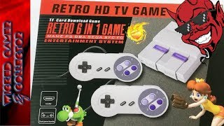 SNES Mini Classic Clone 6 in 1 Multi System | PSX, NES, GBA, SEGA and more !