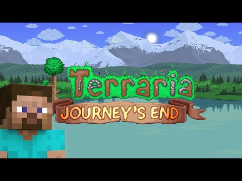 Minecraft Steve Interrupts Terraria E3 Trailer