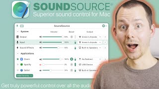 Video thumbnail for Take Control of Your Mac's Audio: SoundSource by RogueAmoeba - Ultimate Sound Routing and Effects by Chris Spiegl