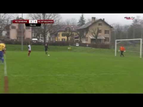 Les buts : FC Gingins vs FC Saint-Sulpice
