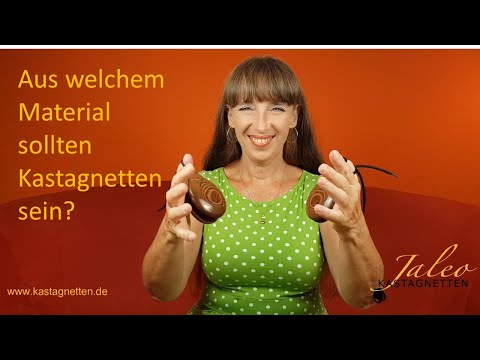 Aus welchem Material sollten Kastagnetten sein?