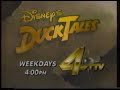 Ducktales Promo 1989