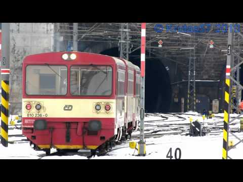 ČD 810.078 + 810.236 - Praha hl.n., 9.12.2010