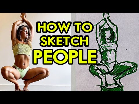 How to sketch PEOPLE Quickly and Accurately