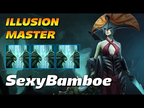 SexyBamboe Naga Siren - ILLUSION MASTER - Dota 2 Pro Gameplay