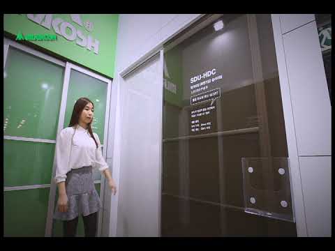 슬라이딩 도어 하드웨어(측면 고정형)