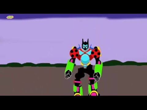 kartun animasi robot | kartun mobil berubah jadi robot | animated car robot