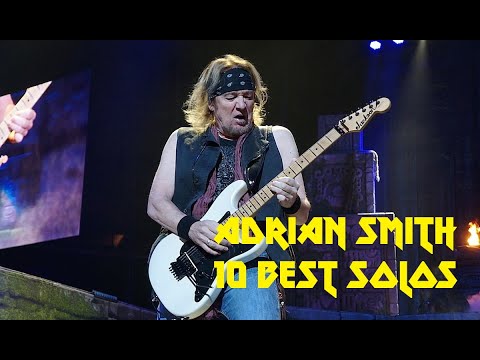 Top 10 Adrian Smith Solos (Iron Maiden only)