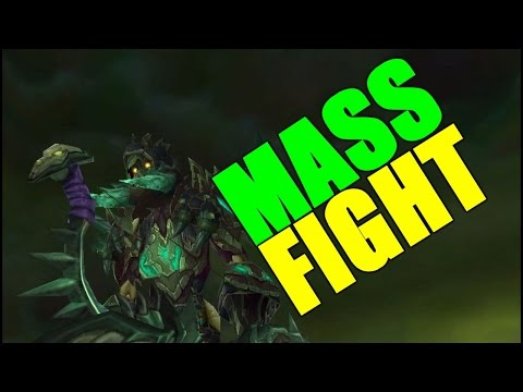 OFFMEISTER - MASS FIGHT - WARMANE FROSTWOLF HUNTER PVP 5.4.8