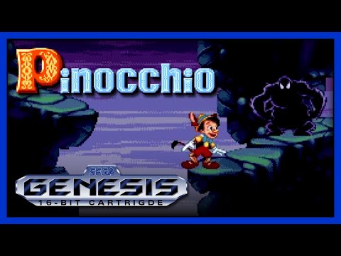 Pinocchio | Mega Drive/ Genesis Longplay (Hard) [60 fps]