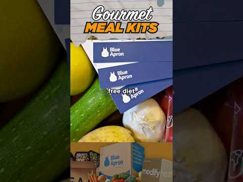 Gourmet Meal Kit Services. Better than ever! New ideas! Better products! #shorts