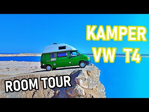 Jak wygląda dwupiętrowy kamper? Nasz dom na kółkach. Volkswagen T4 camper room tour (vlog 78)