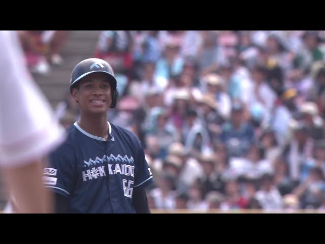 【4回表】痛烈な先制打!! ファイターズ・万波中正 レフト線への先制タイムリー2ベース!! 2025年7月21日 東北楽天ゴールデンイーグルス 対 北海道日本ハムファイターズ