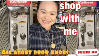 DOOR KNOBS ~ LOWE’S SHOP WITH ME 2021