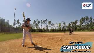 Carter Blum MIF ~ Baseball Recruiting Video ~ Class of 2021
