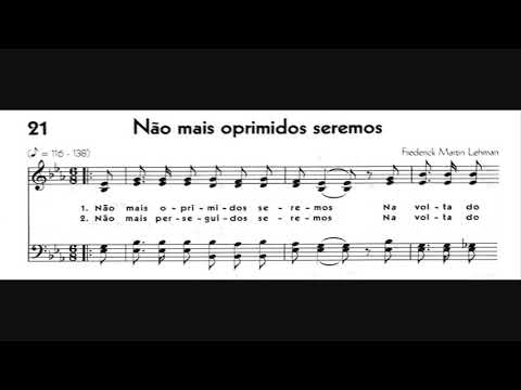Hinário 5 CCB - Hino 021 - Não mais oprimidos seremos - Strings - Teclado Yamaha PSR S670
