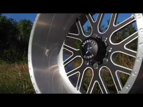 American Force Wheels featuring Fallout FP8 Brushed