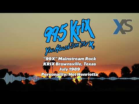 LEGAL ID: "99X" KRIX Brownsville, Texas - July 1989