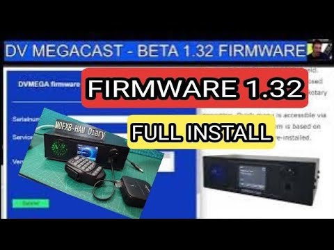 DV MEGA CAST -NEW FIRMWARE 2023 V1.32 (beta) FULL SET UP & TEST