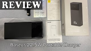 Baseus Star Lord Display 22.5W 30000 mAh Black (PPXJ060101/PPXJ080101) - відео 2