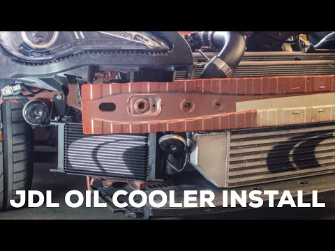 JDL FT86 Oil Cooler Install+Free Air Ducting Mod!