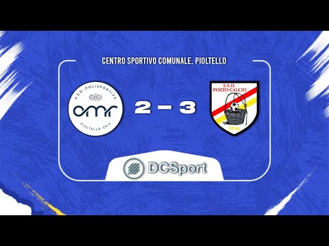 OMR PIOLTELLO-POZZO CALCIO 2-3 | FINALE PLAY-OUT | Andata| Seconda Categoria | Girone O | Milano