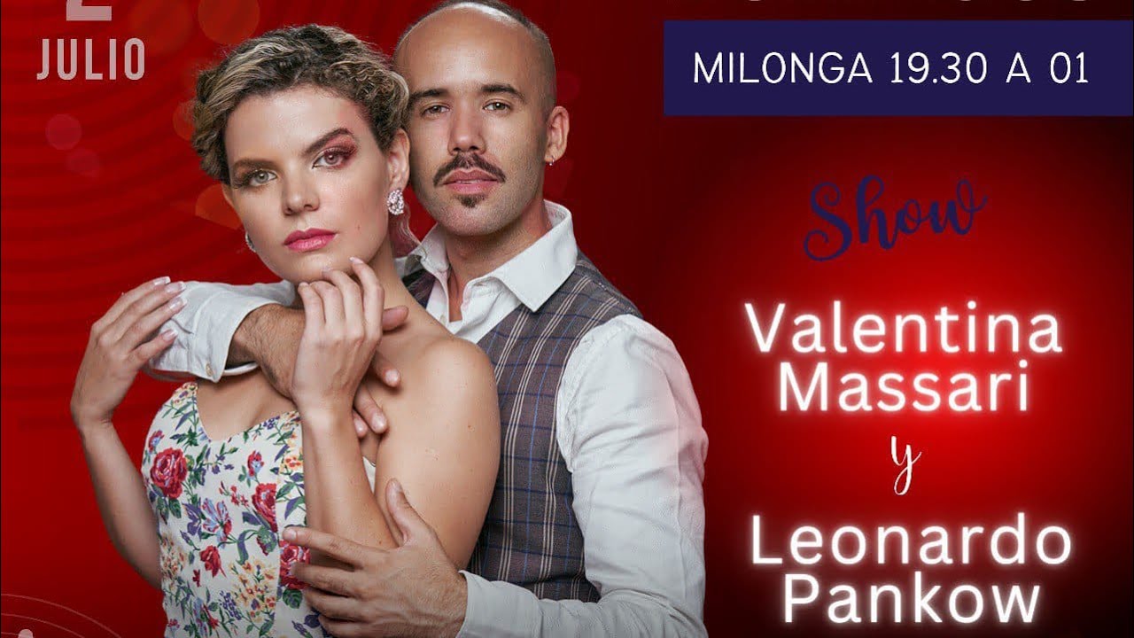 Valentina Massari y Leonardo Pankow , en El Milongon 1/3