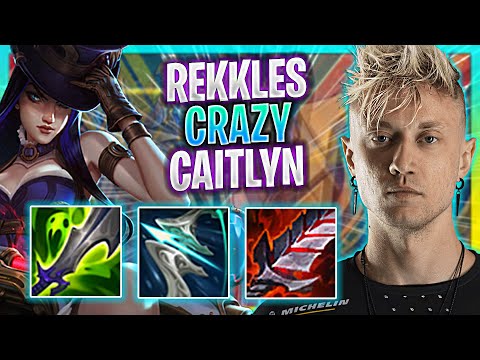 REKKLES CRAZY GAME WITH CAITLYN! | FNC Rekkles Plays Caitlyn ADC vs Aphelios!  Season 2023