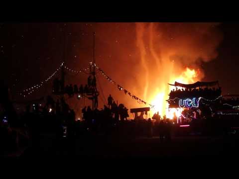 Dynasty Electric LIVE at Burning Man 2012 on the Acavallo Carousel Ship