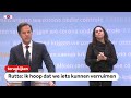 TERUGKIJKEN: Rutte hoopt volgende week maatregelen te kunnen versoepelen