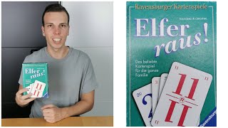 Elfer raus! - Spielanleitung und Regeln zum Kartenspiel