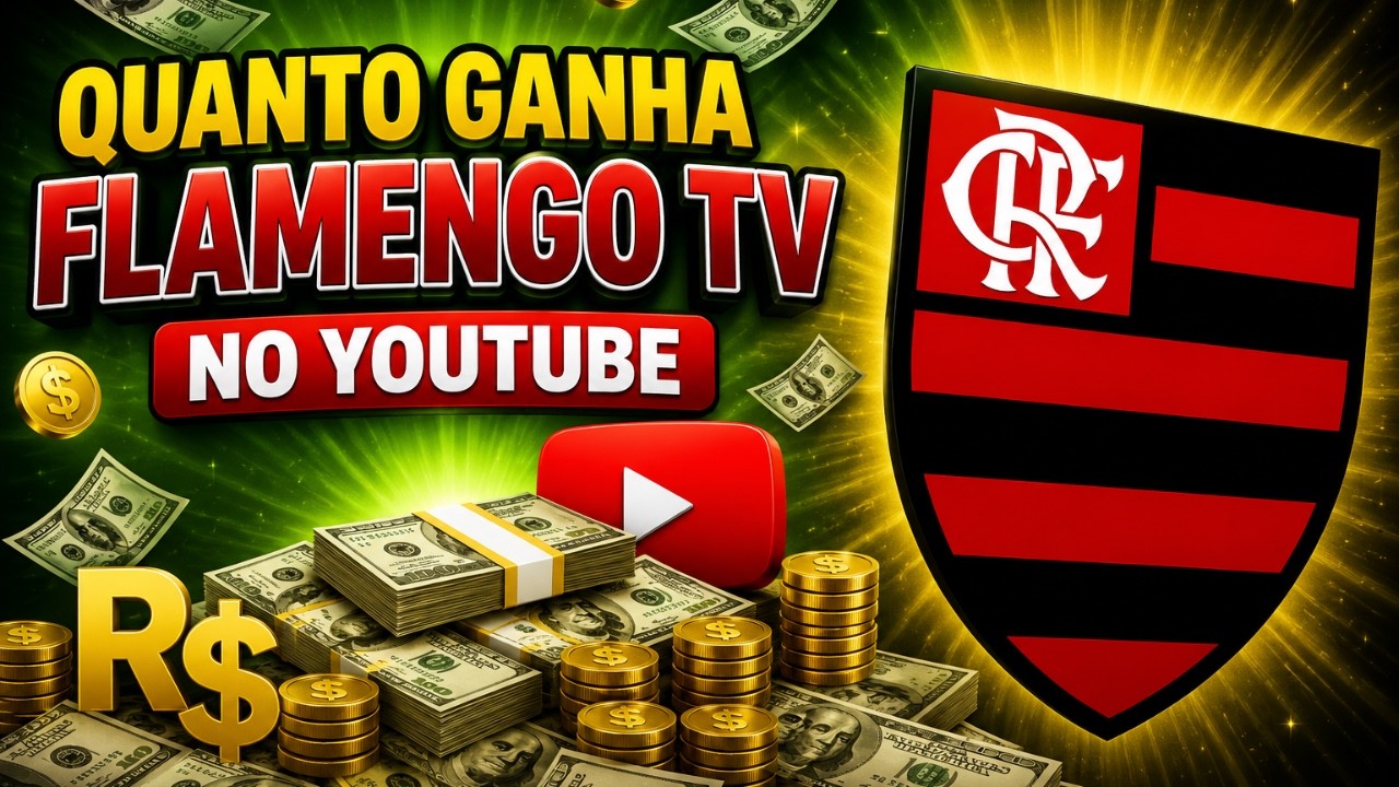 QUANTO GANHA O CANAL FLAMENGO TV ? | GANHOS EM REAIS 2026
