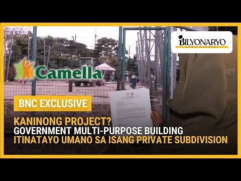 ₱6.9M DPWH project sa loob ng private subdivision sa Imus, iniireklamo ng residente | Agenda Weekend