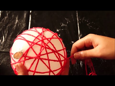 Make a Home Made Wrapped Balloon Lights | Easy Home Made Lamp by Art with HHS Video