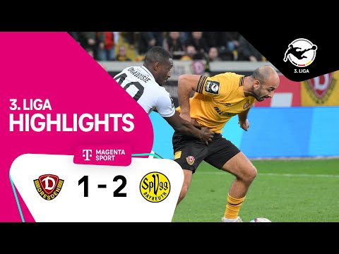 Dynamo Dresden - SpVgg Bayreuth | Highlights 3. Liga 22/23