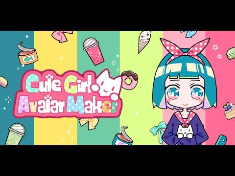 Cute Girl Avatar Maker - Cute Avatar Creator Game Video