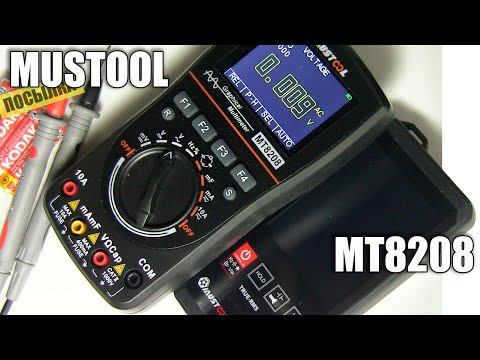 Мультиметр - осциллограф MUSTOOL MT8208