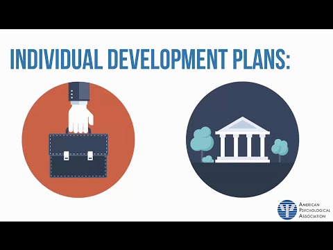 Introduction to APA's Individual Development Plan (IDP)