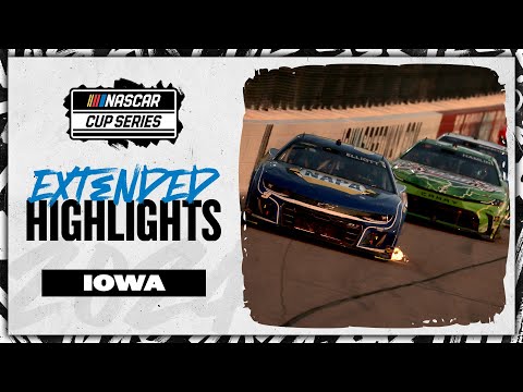 NASCAR Cup Series Race at Iowa（アイオワ・スピードウェイ）ダイジェスト動画