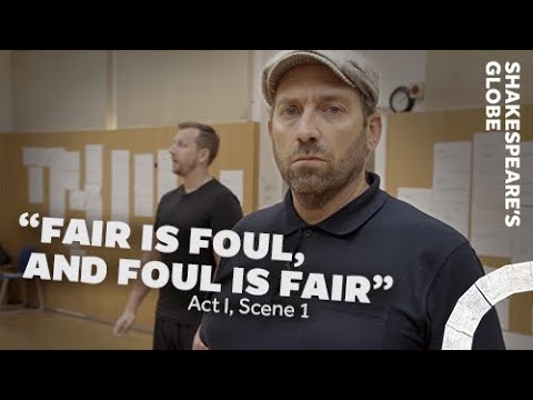 When shall we three meet again? | Macbeth (2023) | Act I, Scene 1 in rehearsal | Shakespeare's Globe