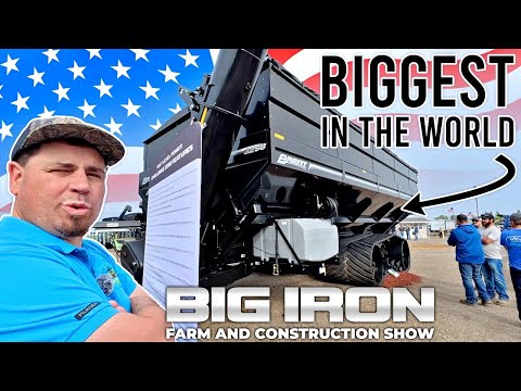 Big Iron Farm Show! | USA Trip Part 2 #usa #farming