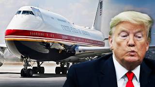 TERRIFIED Trump ABANDONS new plane in Europe