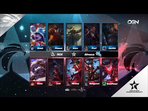 AFS vs ROX Game 2 Highlights - AFREECA FREECS vs ROX TIGERS - LCK Week 4 - SPRING 2016