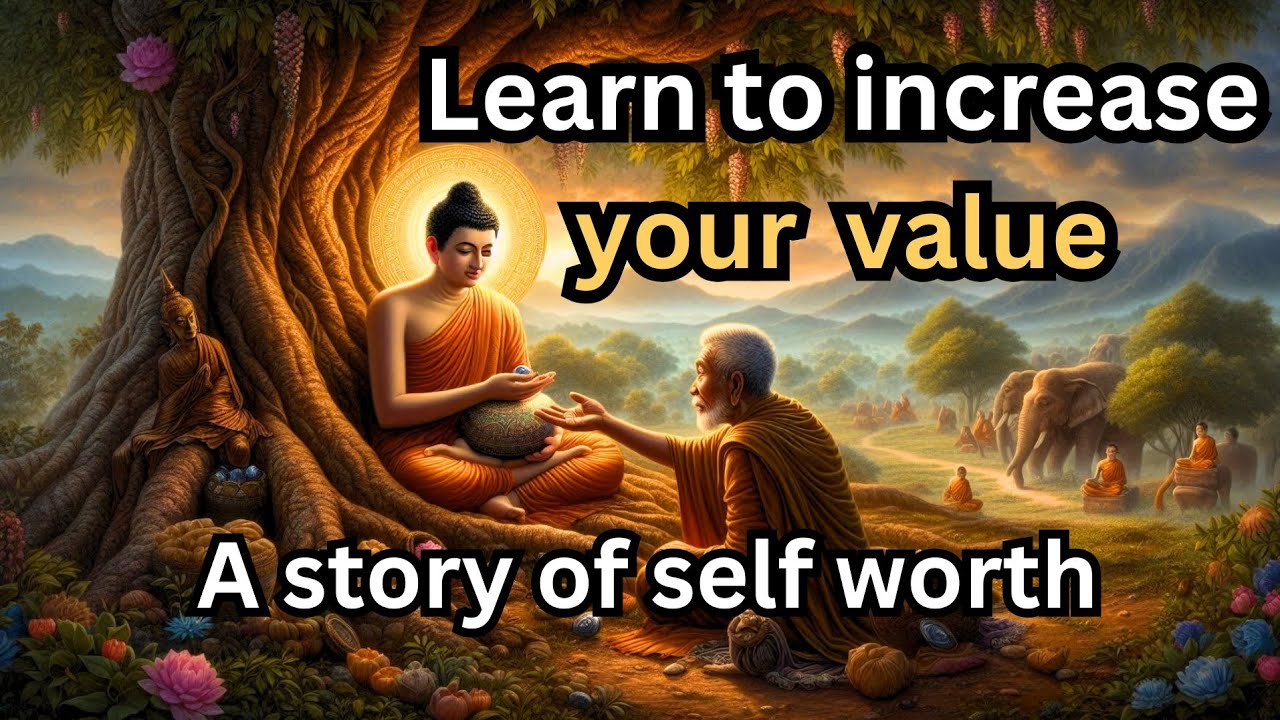 LEARN TO INCREASE YOUR VALUE | A STORY OF SELF WORTH | Goutham Buddha motivational story |